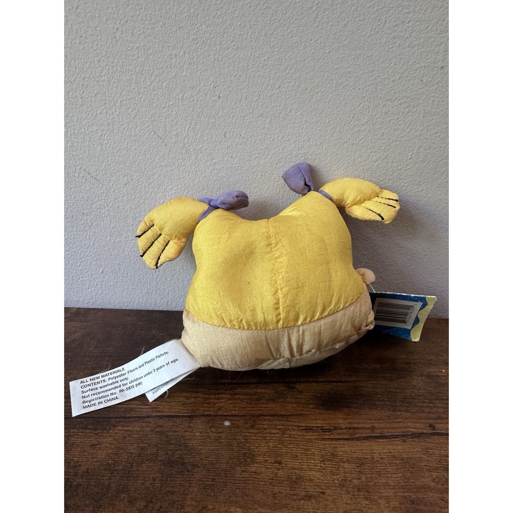 Vintage 1998 Rugrats Angelica Pickles Beanbag Plush Play-By-Play Nickelodeon Tag - Picture 2 of 8